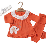 3-piece baby girl set