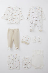 8-Piece Animals Newborn Set