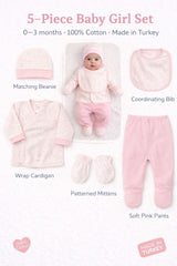 5-Piece Baby Set for girls