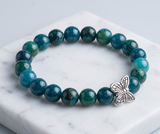 Blue Apatite bracelet