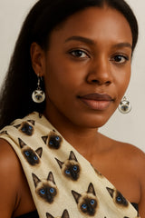 Cat inspired Earrings