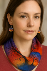 Earrings-Tree of life