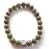 Epidote Natural Stone Bracelet