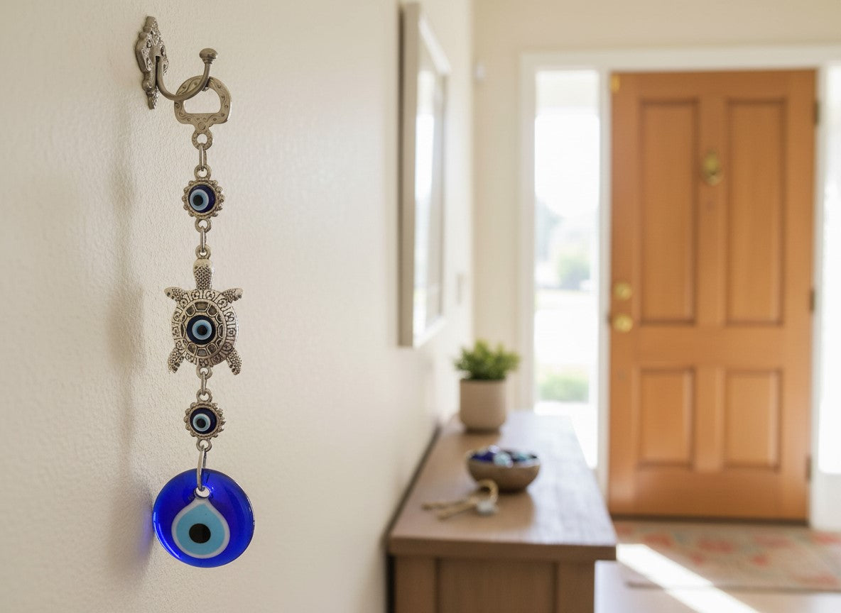 Evil Eye Wall Decor| Turtle Amulet