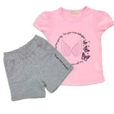 Girls top and shorts set