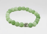Green Jade Stone Bracelet | Prosperity Charm Jewelry
