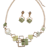 necklace and earrings set