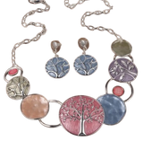 necklace and earrings set