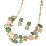 necklace and earrings set