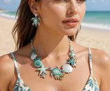 Necklace and earrings set