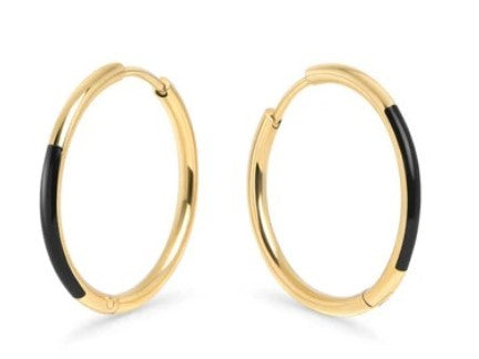 PVD Gold Stainless Steel earrings