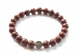 Red Sesame Jasper Bracelet | Energy Boosting Gemstone Jewelry