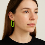Fair trade Tagua earrings