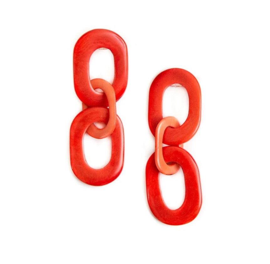 Fair trade Tagua earrings