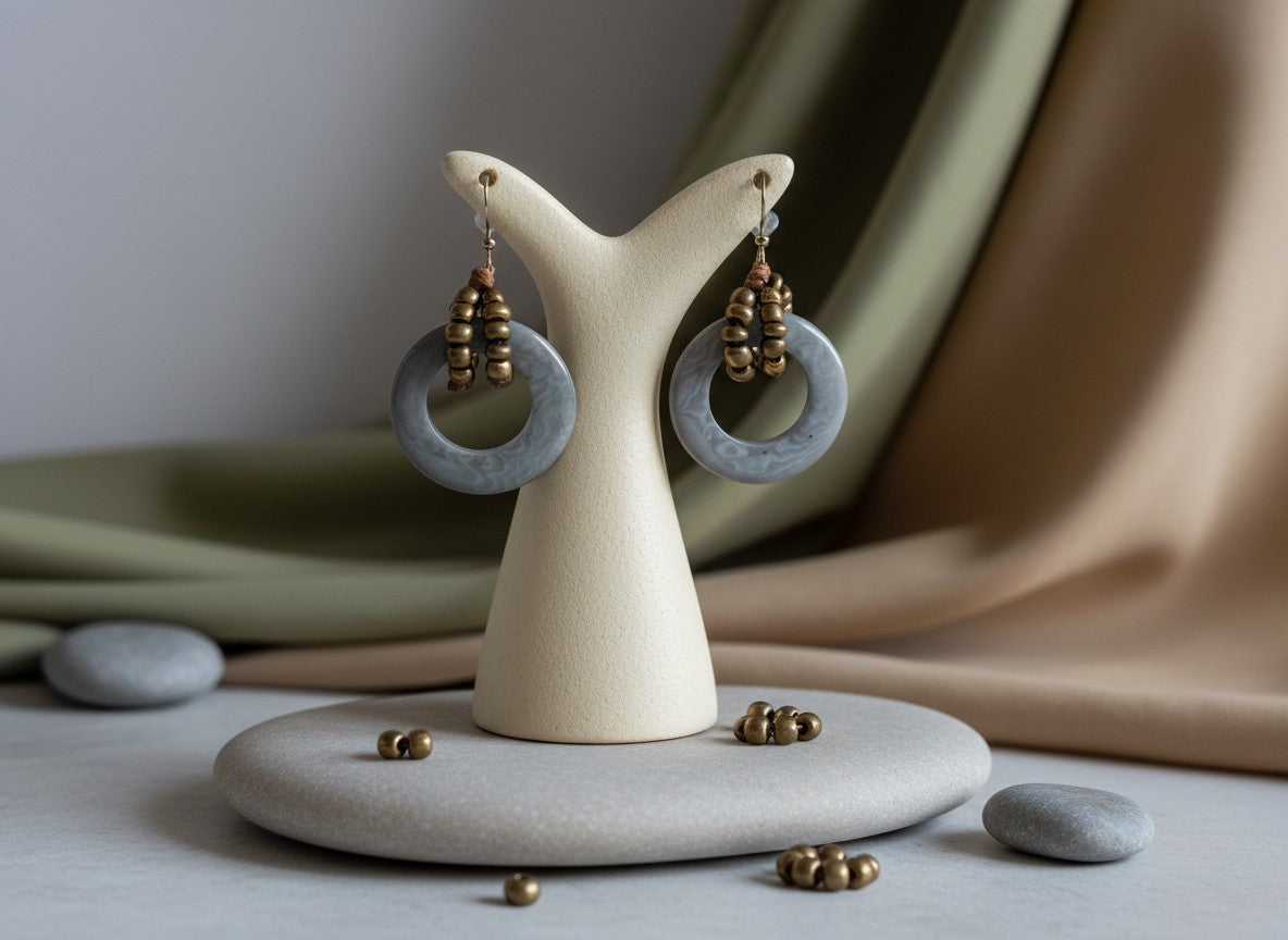 Fair Trade Tagua Earrings
