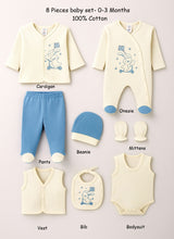 8-Piece Rabbit Scooter Baby Set
