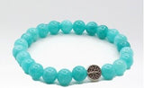 Amazonite Stone Bracelet | Natural Charm Jewelry
