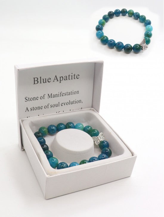 Blue Apatite bracelet
