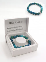 Blue Apatite bracelet
