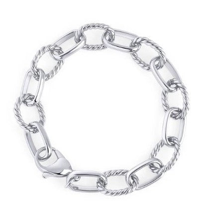 Mia Stainless Steel Bracelet with Cubic Zirconia Sparkle