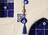 Evil Eye Ceramic Wall Hanging| Handmade in Turkey
