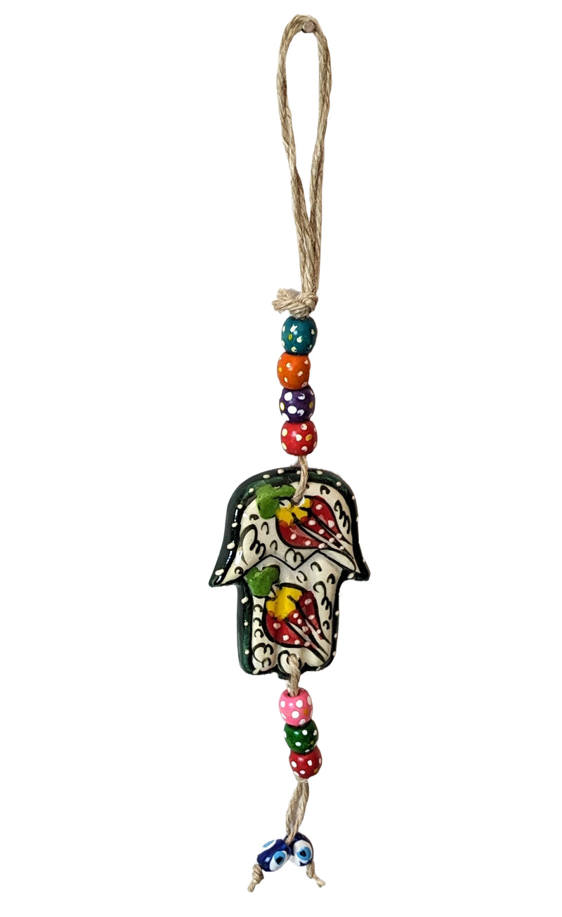 evil eye hamsa wall decoration 