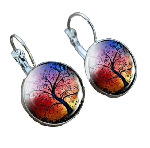 Earrings-Tree of life