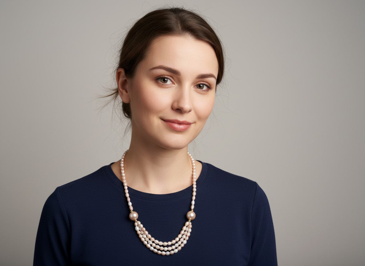 Freshwater pearls necklace