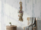 Evil Eye Wall Decor |Straw Basket