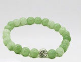 Green Jade Stone Bracelet | Prosperity Charm Jewelry