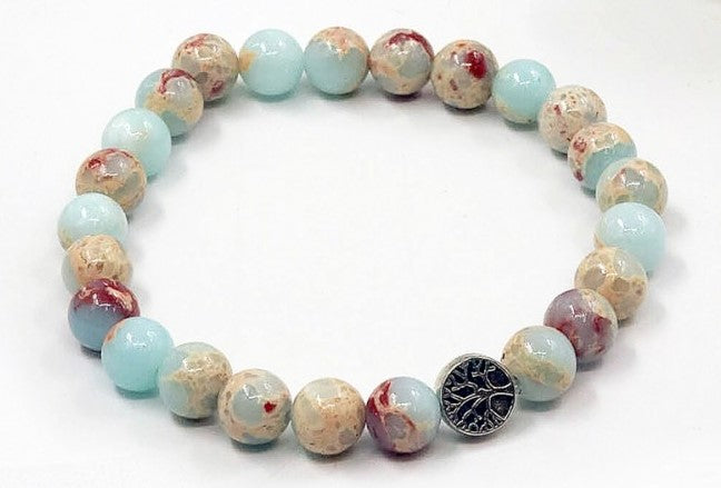 Larderite Stone Bracelet | Natural Gemstone Jewelry