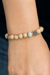 Larderite Stone Bracelet | Natural Gemstone Jewelry