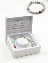 Larderite Stone Bracelet | Natural Gemstone Jewelry