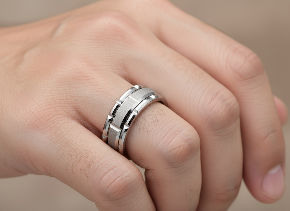 Men’s Silver Color Ring