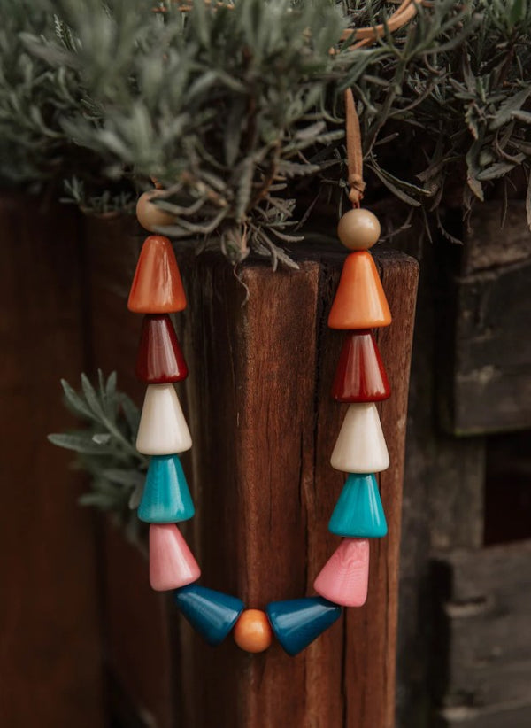 Milos Tagua Necklace |Multicolor