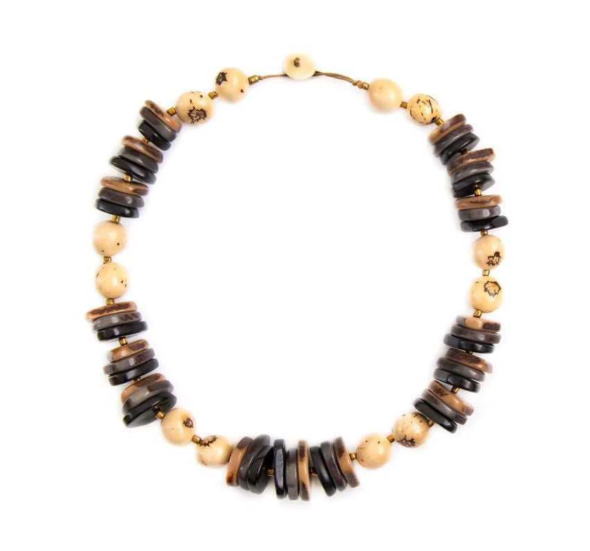 Ohio Tagua Necklace Handmade & Eco-Friendly