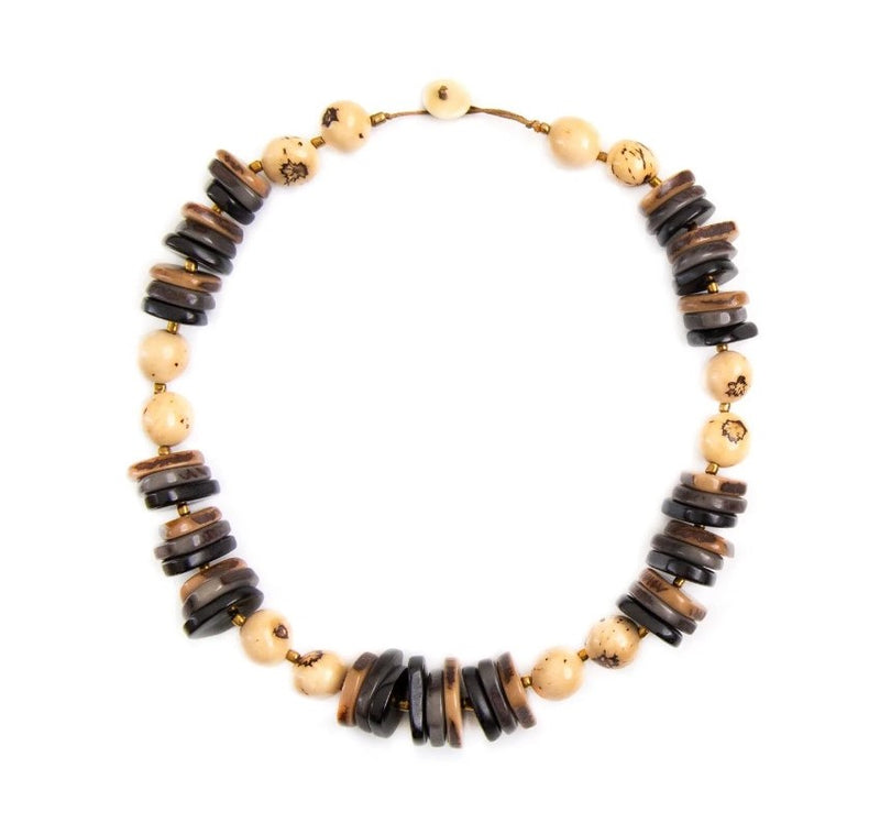 Ohio Tagua Necklace| Handmade & Eco-Friendly