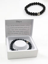 Onyx Stone Bracelet | Natural Handmade Jewelry