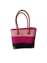 Playful Small Cat Basket – Fair Trade Handwoven Basket