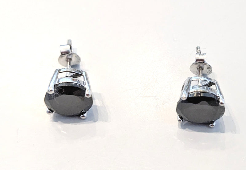 sterling silver stud earrings