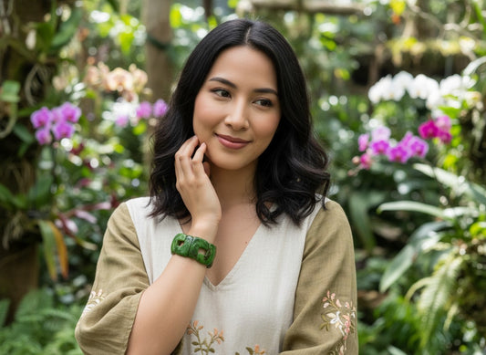 Tagua fair trade bracelet