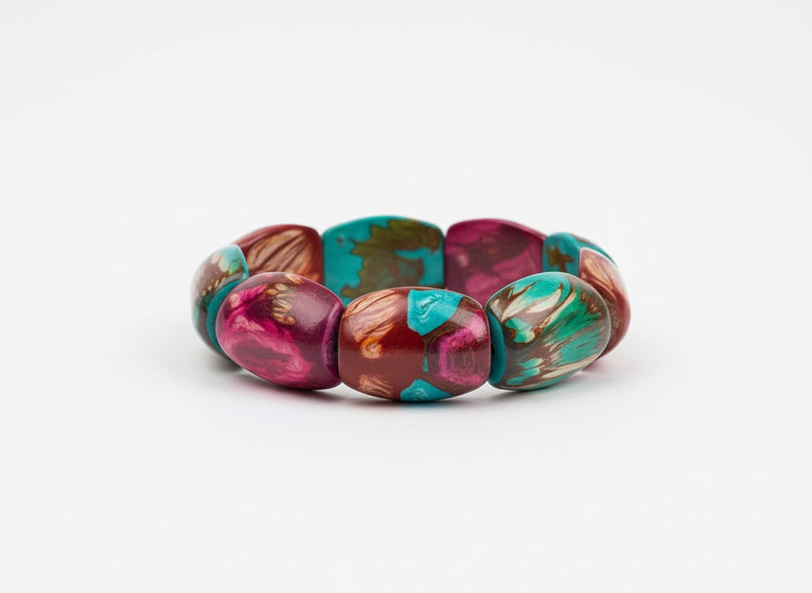 Fair trade Tagua bracelet