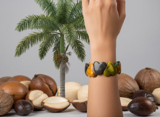 Fair trade Tagua bracelet