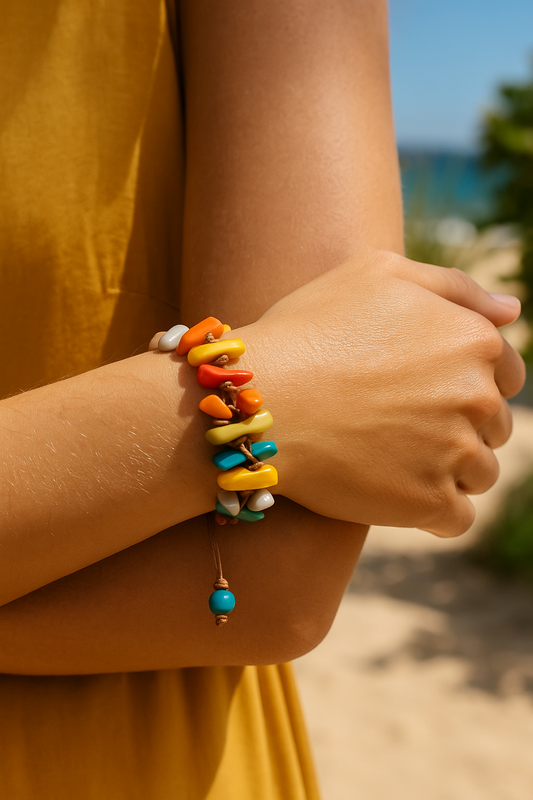 Tagua fair trade bracelet