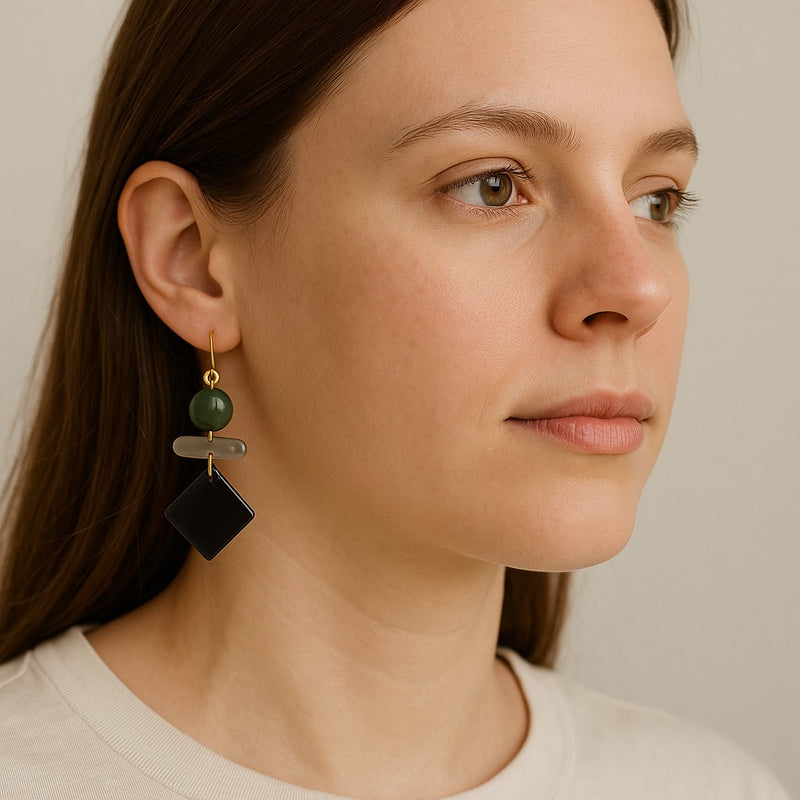 Marena Tagua Earrings| Fair Trade Handmade Jewelry