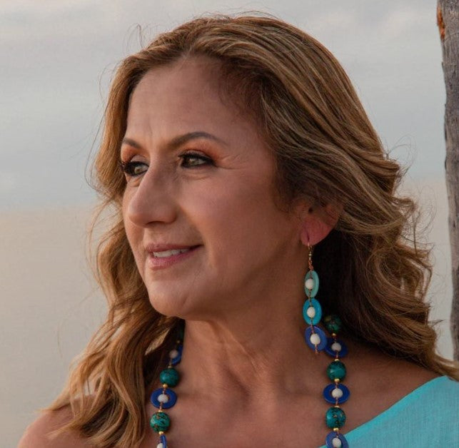 Fair trade Tagua earrings