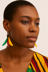 Violeta Tagua Earrings| Tagua Nut Jewelry