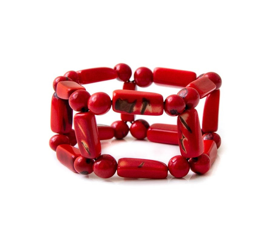 Fair trade Tagua bracelet