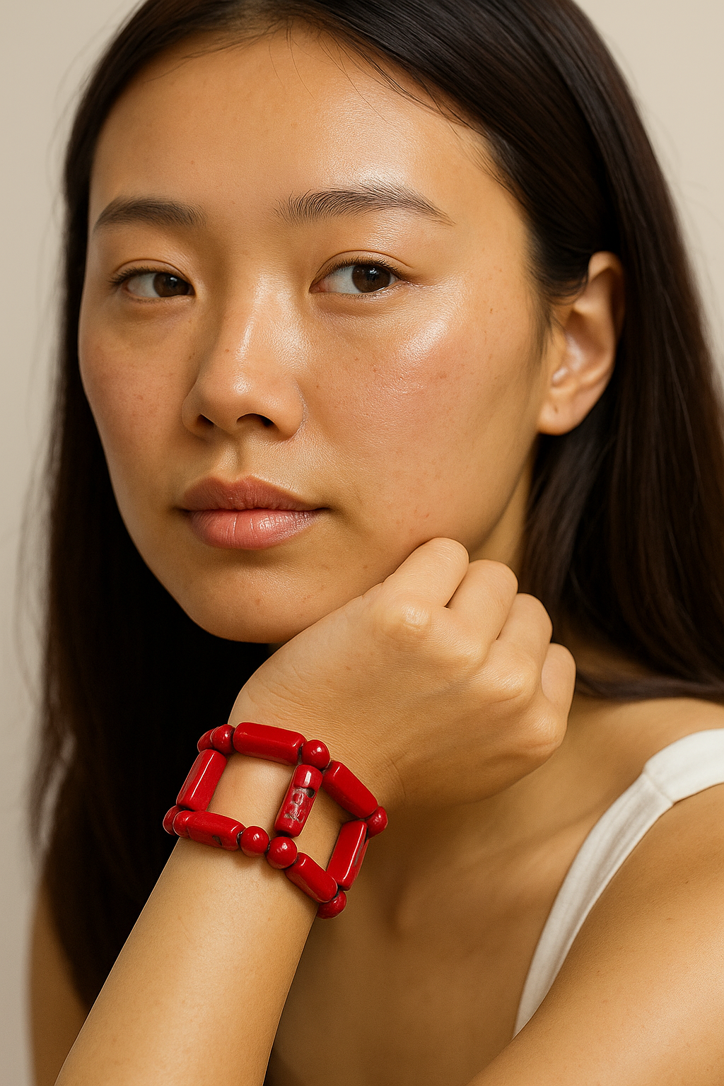 Fair trade Tagua bracelet