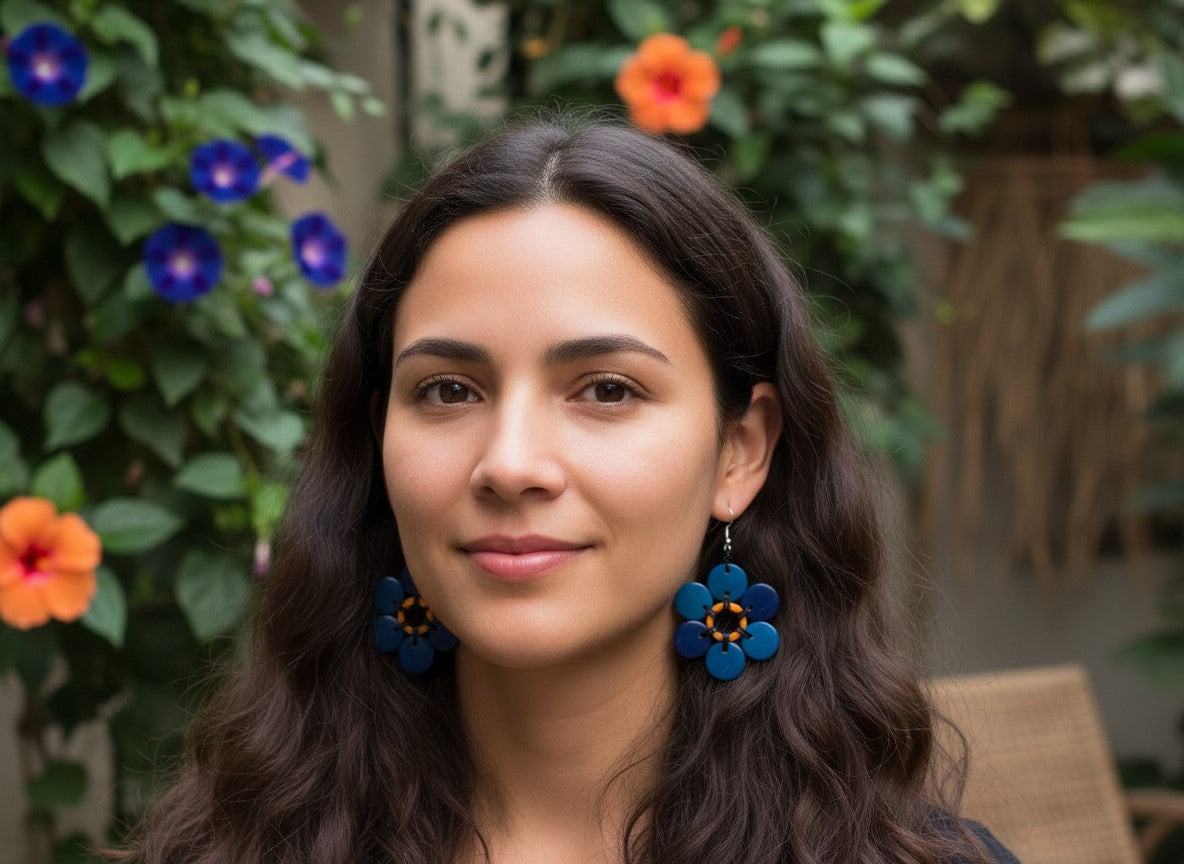 Fair Trade Tagua Earrings